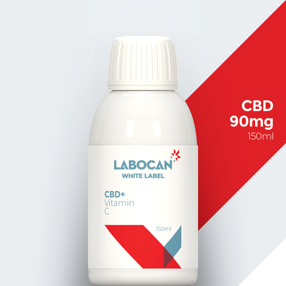 Labocan CBD etichetta bianca con vitamina C