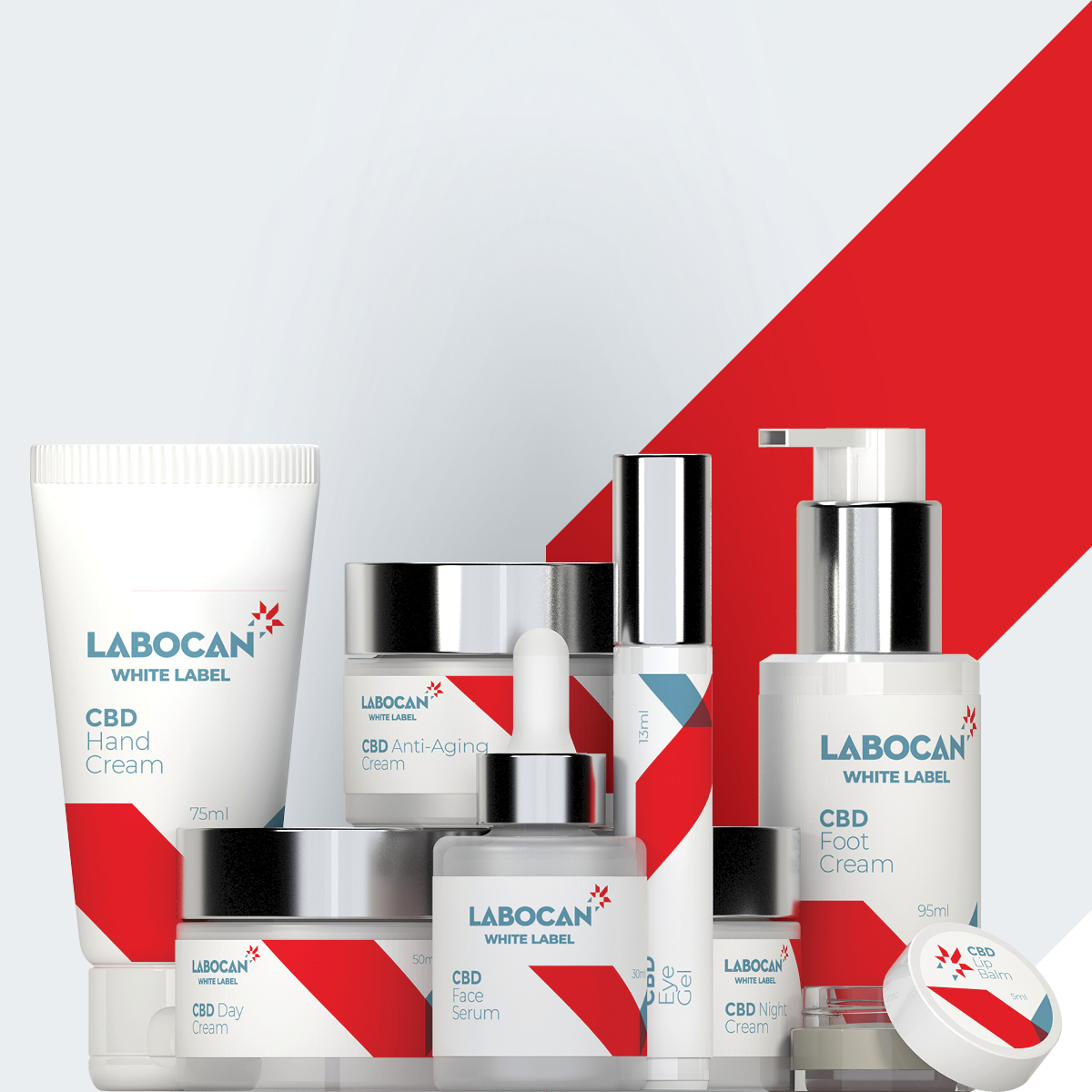 Prodotti Cosmetici al CBD white label Labocan